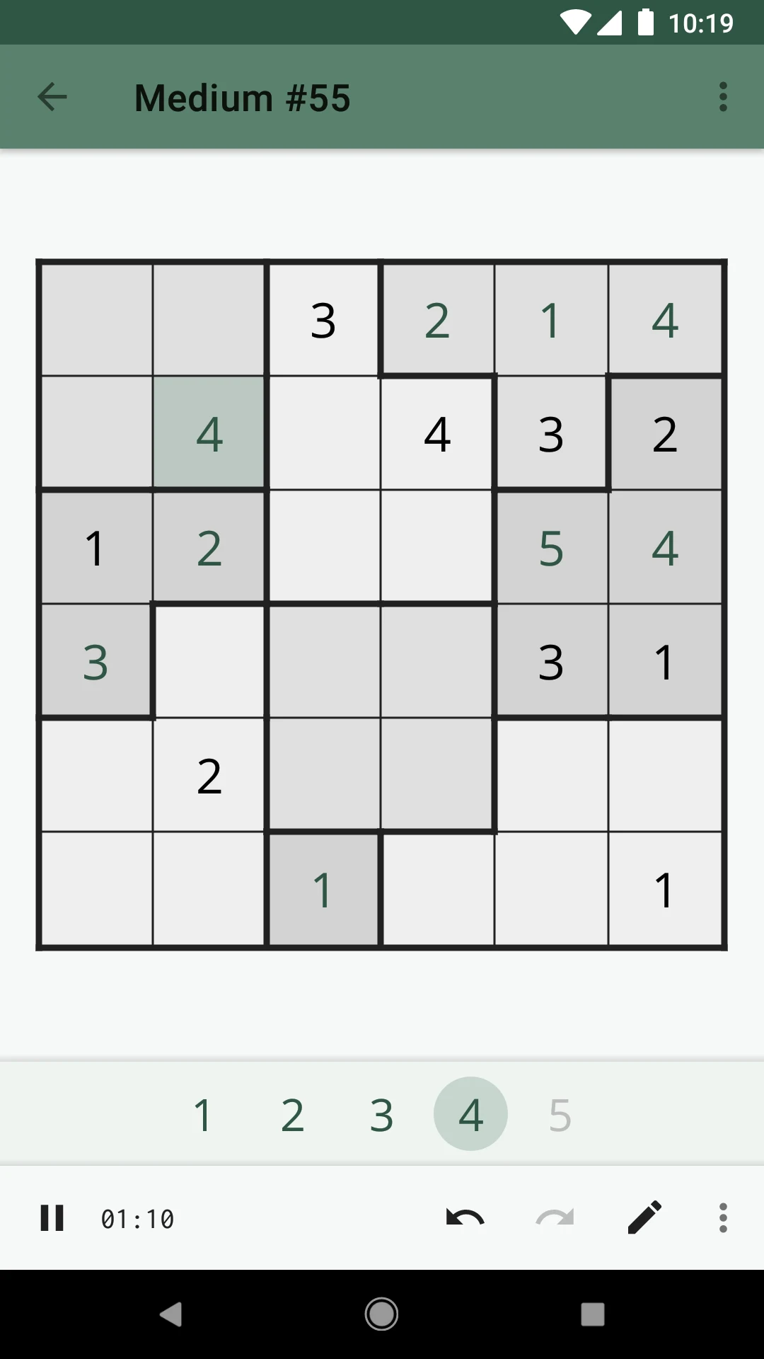 Suguru: Logic Puzzles screenshot