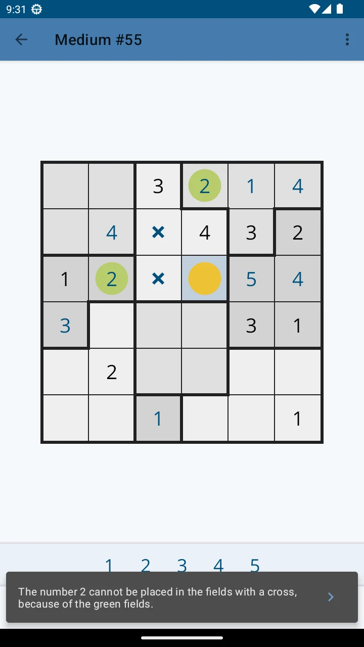 Suguru: Logic Puzzles screenshot
